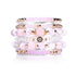 Rose Quartz, Evil Eye Bracelet Set